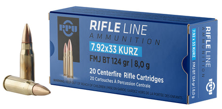 Prvi Partizan Metric Rifle 7.92x33mm Kurz 124 gr FMJ ammo