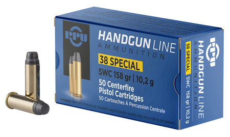 Prvi Partizan PPH38SS  Semi Wadcutter  158 Grain .38 Special