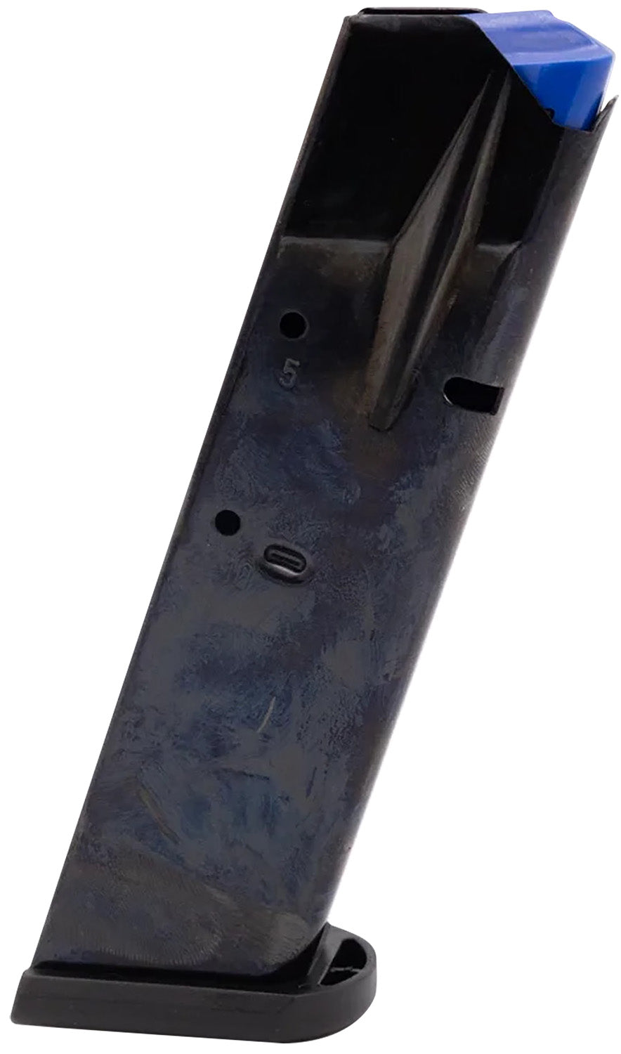 Mec-Gar MGCZ7510B Standard Blued Detachable 10-Round 9mm Luger Magazine for CZ75B/Shadow 2/SP-01