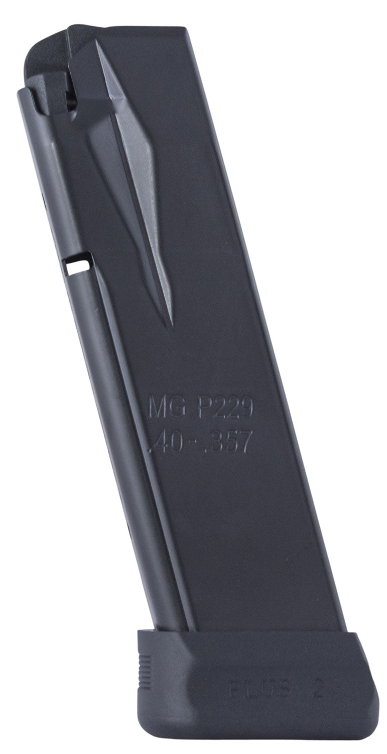 Mec-Gar MGP2294014AFC 14-Round 40 S&W Sig P229 Standard Magazine Blued w/Anti-Friction Coating
