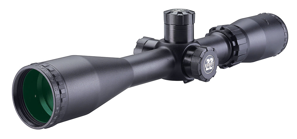 BSA Sweet 22 SP Rifle Scope 6-18x40mm Matte Black 1" Tube 30/30 Reticle Side Parallax