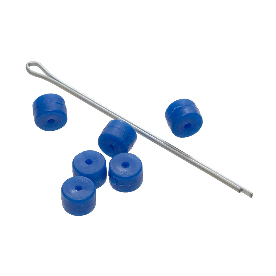 October Mountain Turbo Button 2.0 Blue Speed Buttons 5 Pack