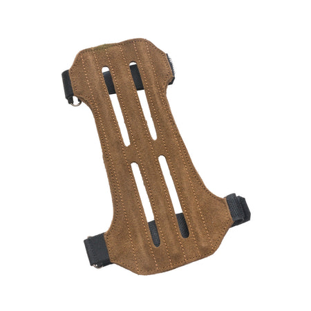October Mountain 2-Strap Vented Suede Leather Arm Guard