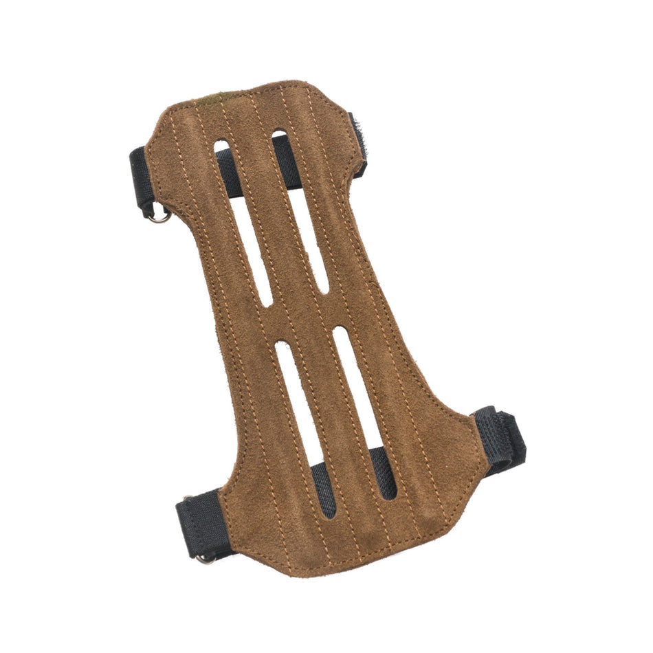October Mountain 2-Strap Vented Suede Leather Arm Guard