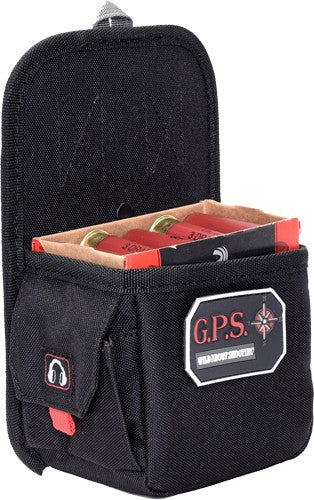 GPS Single Box Shell Carrier for 12 Gauge or 20 Gauge Shotgun Shells Black