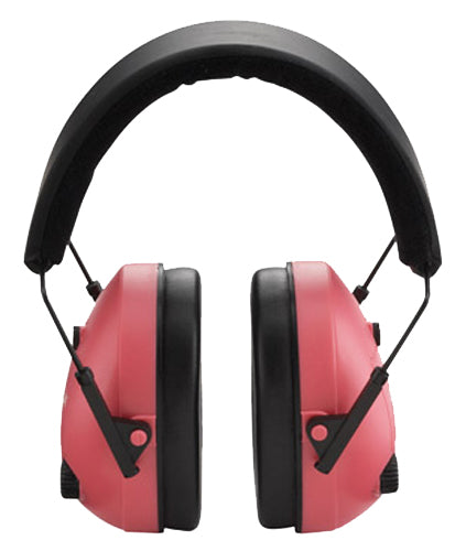 Champion Targets 40975 Electronic Hearing Protection Muff 25 dB Over the Head Pink/Black