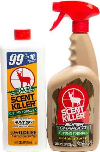 WRC Case Pack of 3 SC Scent Elimination Combo 2-24oz Autumn Spray