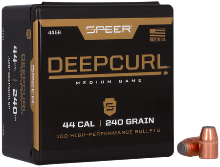 Speer DeepCurl Handgun Hunting Bullet 44Cal .429 240gr Soft Point 100ct