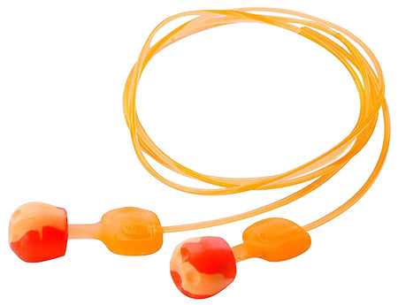 Howard Leight R02237 TrustFit Pod Corded Foam Earplugs NRR 28 dB Orange Adult 3 Pair