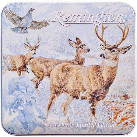 Remington Mule Deer Tin Collector Knife Gift Set