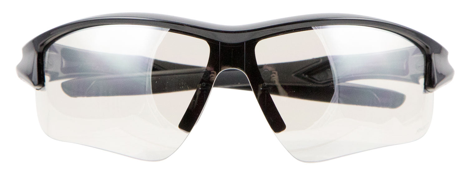 Howard Leight Uvex Acadia Shooting Glasses Adult SCT Reflect-50 Mirror Lens Scratch Resistant Black Frame