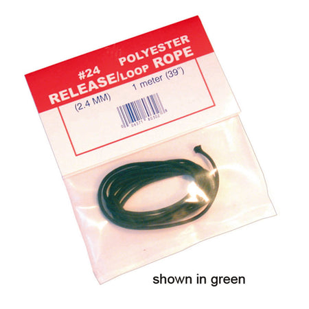 BCY 24 D-Loop Braided Polyester Material Neon Green 1 Meter