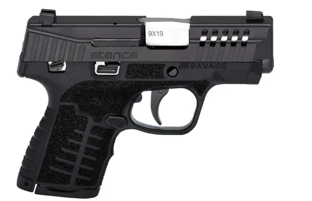 dSAVAGE STANCE MC9MS PSTL BLK/BLK NS