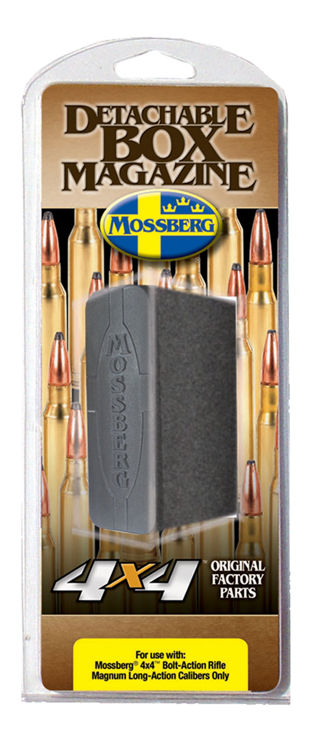Mossberg 95034 Patriot Drop Box Magazine 3rd 338 Win Mag/300 Win Mag/7mm Rem Long Action Black