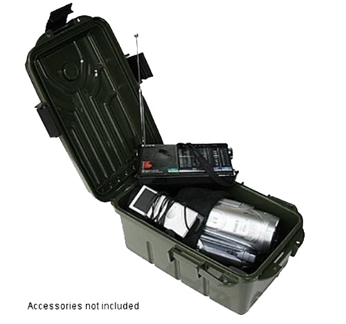 MTM Case-Gard S107211 Survivor Dry Box Forest Green Water-Resistant Polypropylene