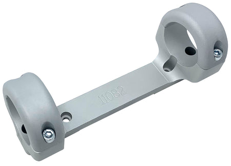 DNZ 11083 Game Reaper Ruger Scope Mount and Ring Combo Silver 1 Inch