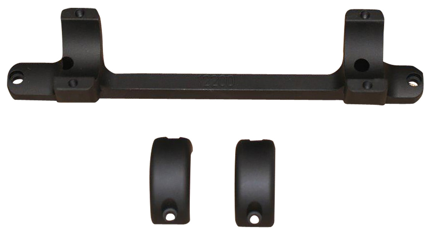 DNZ 12200 Game Reaper Savage Scope Mount and Ring Combo Matte Black 1 Inch
