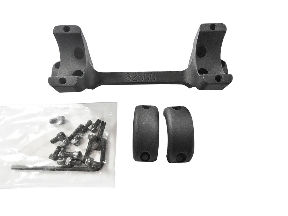 DNZ 82500 Game Reaper Browning Scope Mount and Ring Combo Matte Black 1 Inch