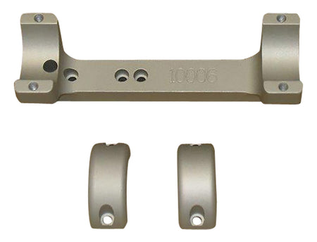 DNZ 10005 Game Reaper Thompson/Center Scope Mount and Ring Combo Silver 1 Inch
