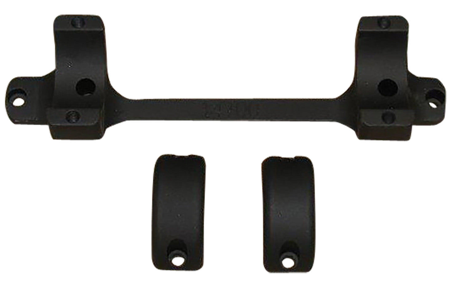 DNZ 12700 Game Reaper Remington Scope Mount and Ring Combo Matte Black 1 Inch