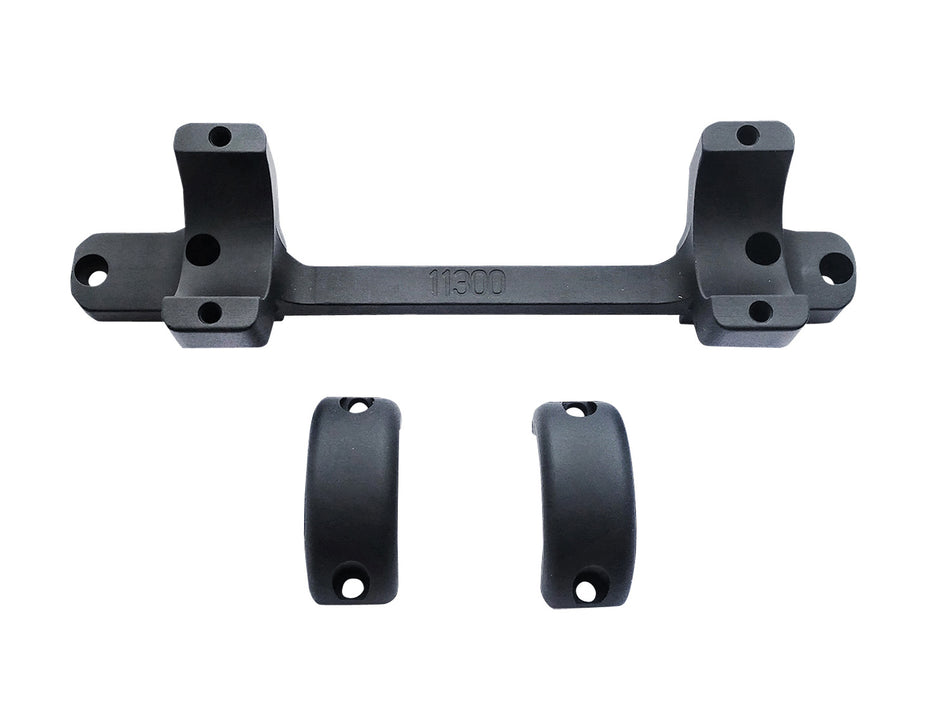 DNZ 11300 Game Reaper Howa Scope Mount and Ring Combo Matte Black 1 Inch