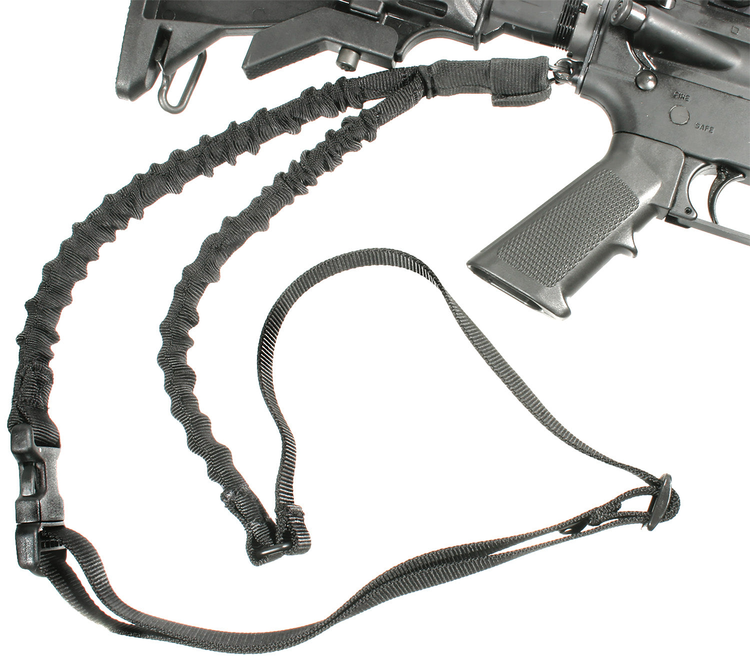 Blackhawk Storm XT 70GS16BK Single-Point Rifle Sling Black Nylon 1.25" Wide