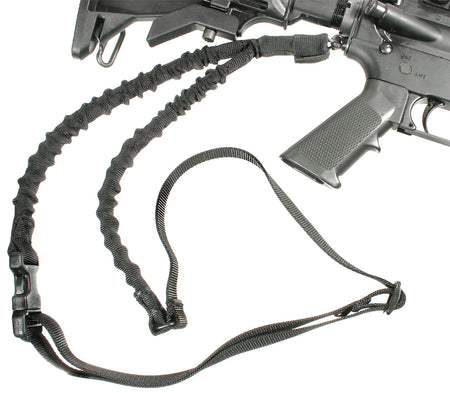 Blackhawk Universal Swift 70GS17BK Three-Point Rifle Sling Black Nylon 1.25" Wide