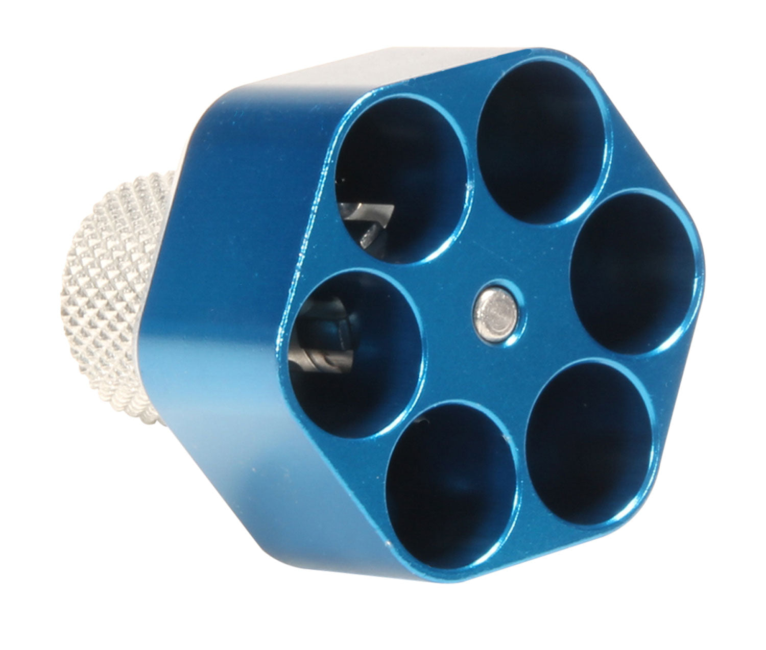 Pachmayr 02652 Competition Speedloader CNC Aluminum Blue Finish for S&W K Frame 6rds