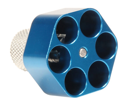 Pachmayr 02652 Competition Speedloader CNC Aluminum Blue Finish for S&W K Frame 6rds