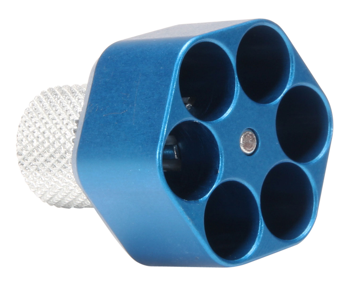 Pachmayr 02654 Competition Speedloader CNC Aluminum Blue Finish for S&W L Frame 6rds