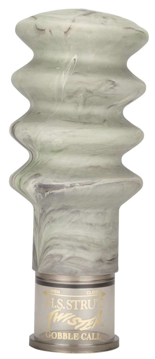 HS Strut 06965 Thunder Twister Open Gobble Call Camo Infinity Latex Twist-On Silencer Turkey