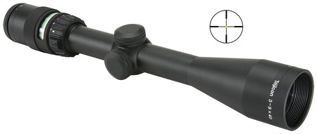 Trijicon AccuPoint 200002 3-9x40mm Riflescope Black Hardcoat Anodized 1" Tube Illuminated Duplex Crosshair Green Dot Reticle