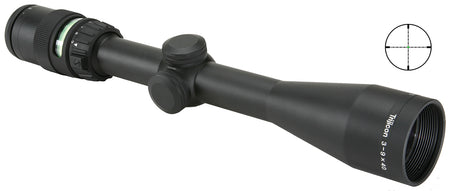 Trijicon AccuPoint 200005 3-9x40mm Riflescope Black Hardcoat Anodized 1" Tube Illuminated Mil-Dot Crosshair Green Dot Reticle