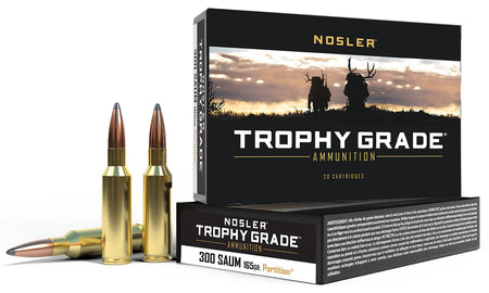 Nosler Trophy Grade .300 Rem SAUM 165 gr JSP ammo