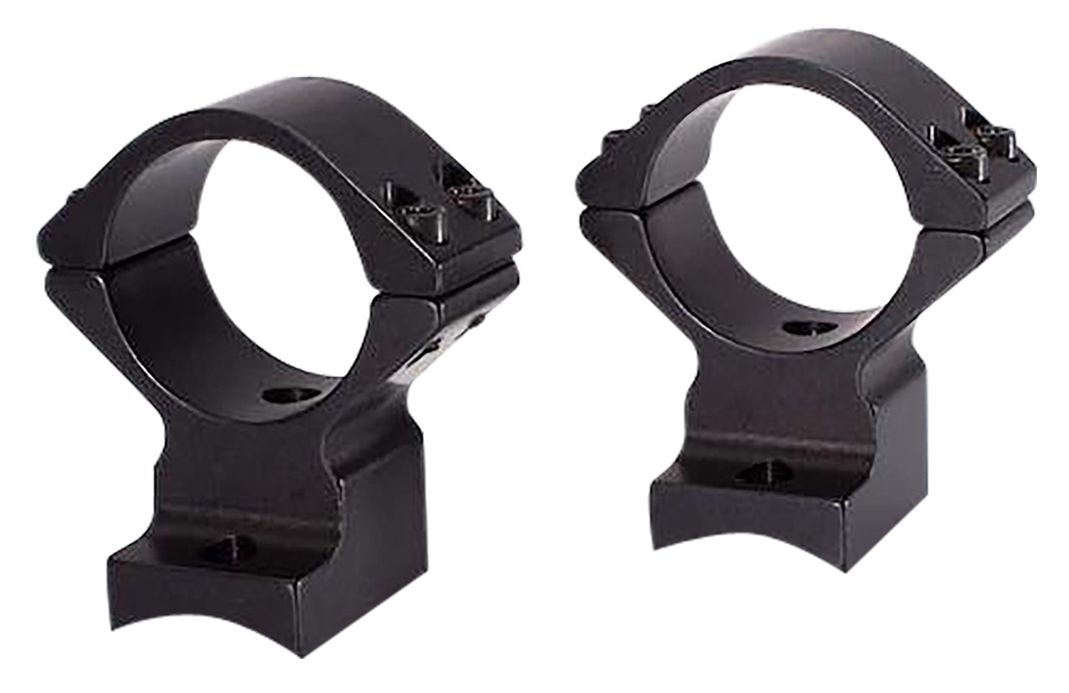 Talley 940705 One-Piece Scope Mount/Ring Combo Black Anodized 1" Tube Weatherby Mark V Medium Rings Magnum Action