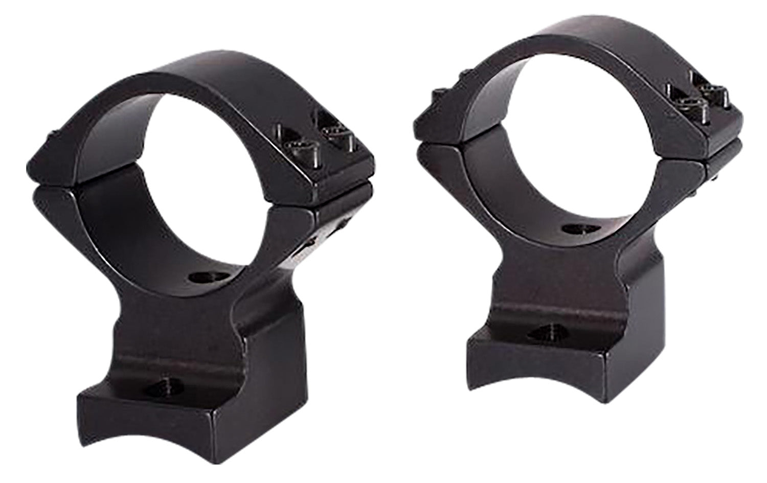 Talley 950734 One-Piece Scope Ring & Base Combo Black Anodized 1" Tube Weatherby Vanguard High