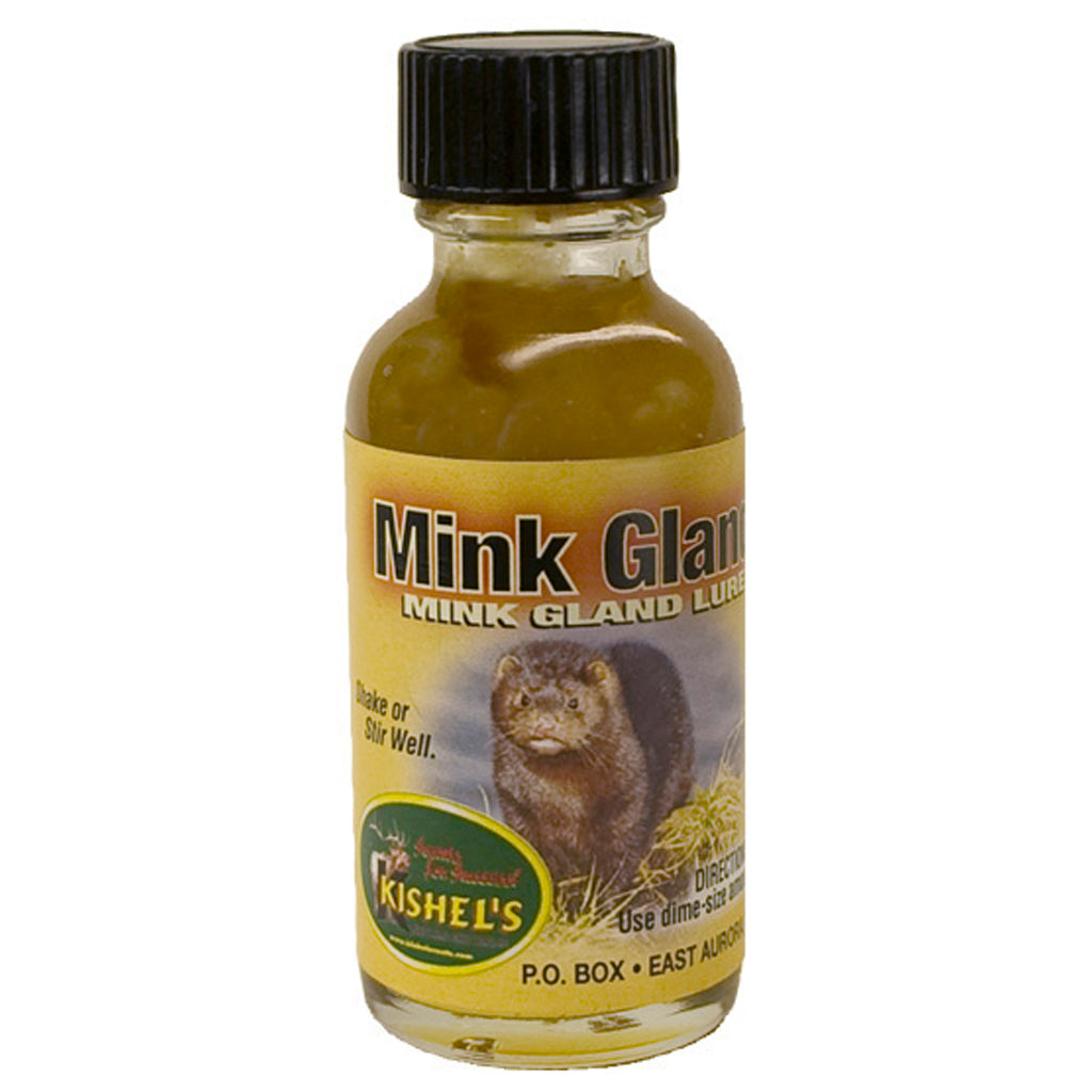 Kishels Mink Gland Lure Premium Grade Trapping Attractant 1 oz.