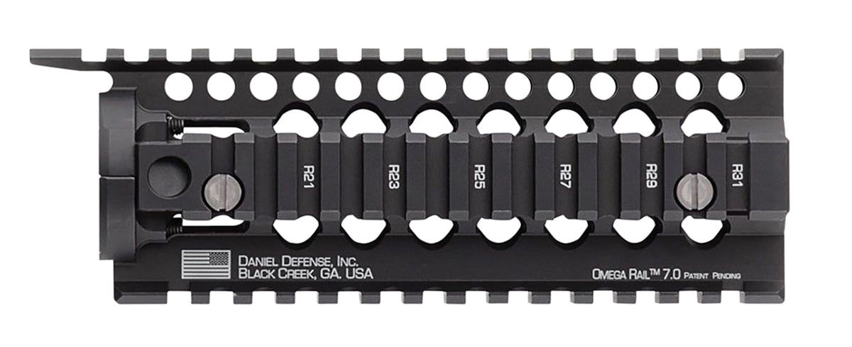 Daniel Defense Omega Rail 7" Carbine Length Free-Float Handguard AR-15 Aluminum Black Anodized Picatinny