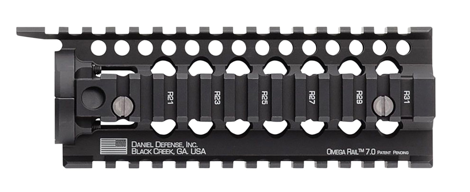 Daniel Defense Omega Rail 7" Carbine Length Free-Float Handguard AR-15 Aluminum Black Anodized Picatinny