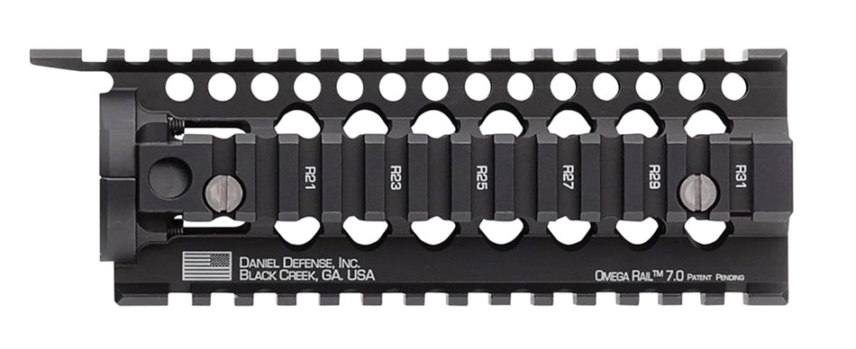 Daniel Defense Omega Rail 7" Carbine Length Free-Float Handguard AR-15 Aluminum Black Anodized Picatinny