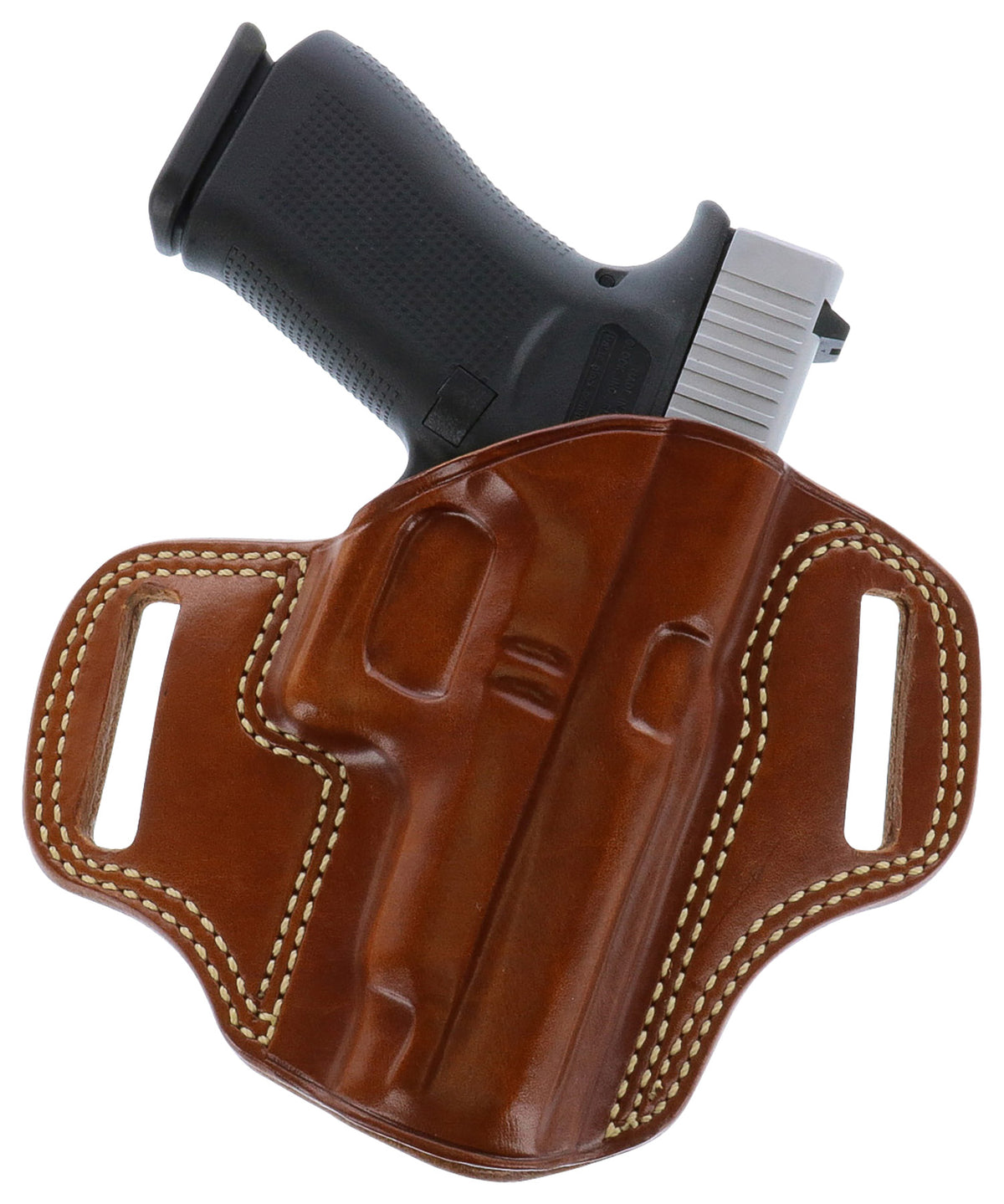 Galco CM158 Combat Master OWB Holster, Tan Leather, Belt Slide, Fits S&W J Frame & Charter Arms Undercover, Right Hand
