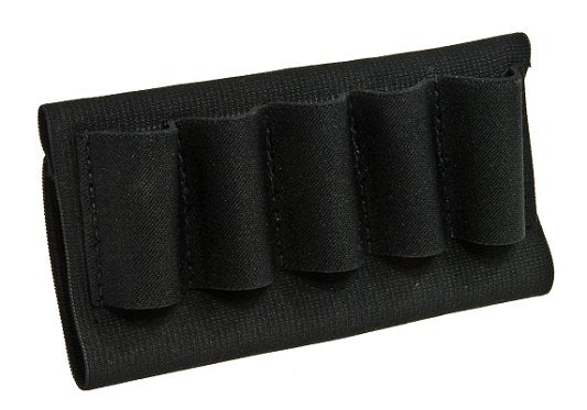 Blackhawk 74SH02BK Shotgun Buttstock Shell Holder 5rd Black Nylon