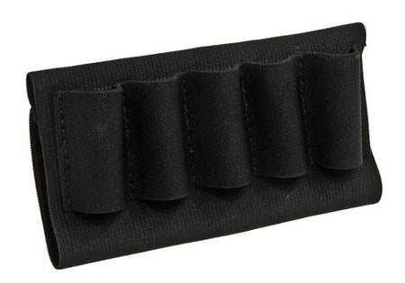 Blackhawk 74SH02BK Shotgun Buttstock Shell Holder 5rd Black Nylon