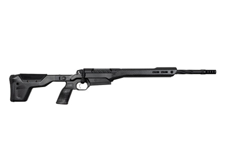 Weatherby 3WAMH308NR18B 307 Alpine MDT SB 308 Win 3+1 16" Graphite Black Cerakote Fluted Threaded Barrel, Graphite Black Cerakote Steel Drilled & Tapped Receiver, Arca Rail Forend, Black HNT26 MDT Cha