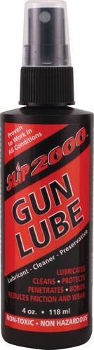 Slip 2000 Gun Lube All-In-One Synthetic Lubricant 4oz Pump Bottle