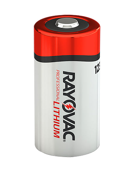 Rayovac 123A Lithium Batteries 3V 1500mAh 2-Pack