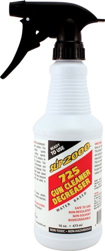 Slip 2000 725 Gun Cleaner Degreaser 16oz Trigger Spray Bottle