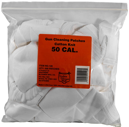 Southern Bloomer 126 Cotton Cleaning Patches 50 Cal 500 Count