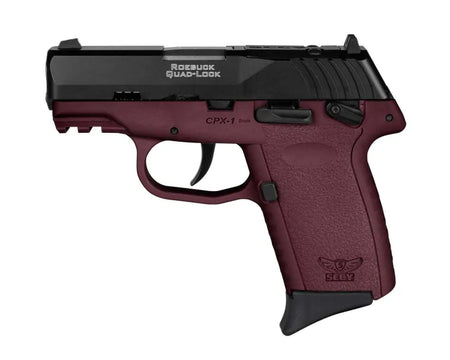 SCCY CPX1CBCRRDRG3 9MM PST BL/CRM GRP D/S SAFETY