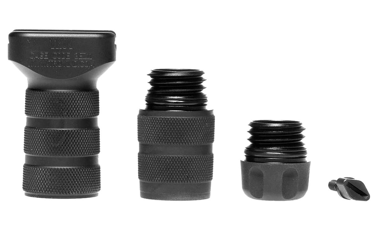 Troy Industries Modular Combat Grip – Black Aluminum